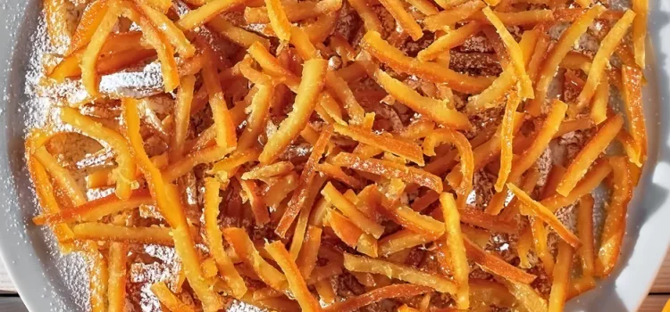 Anstatt sie wegzuwerfen, schneiden die Deutschen sie in Streifen und kochen sie. Man kann sie separat essen oder dem Teig hinzufügen